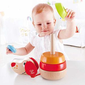 Erstes Spiel stapeln PEPE SOUND Hape