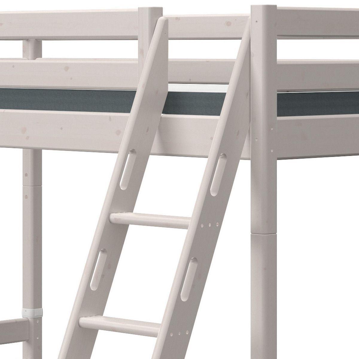 Etagenbett 90-140x200cm Schrägleiter CLASSIC Flexa grey washed