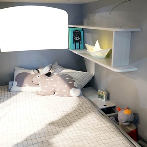 Etagenbett 90x190cm WAGON Mathy by Bols weiß