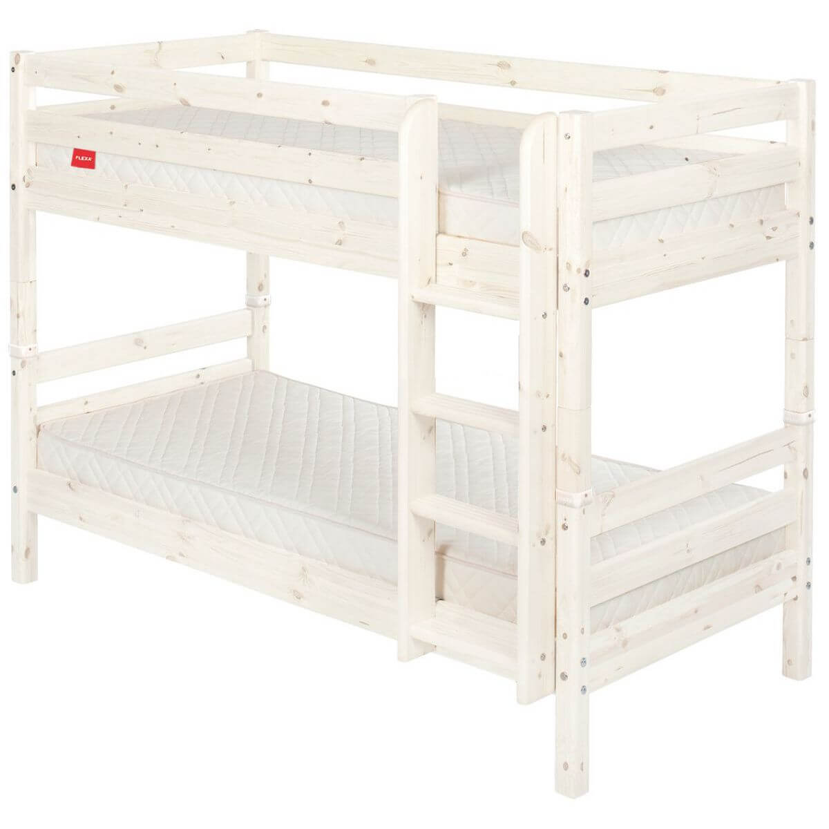 Etagenbett 90x200cm gerade Leiter CLASSIC Flexa