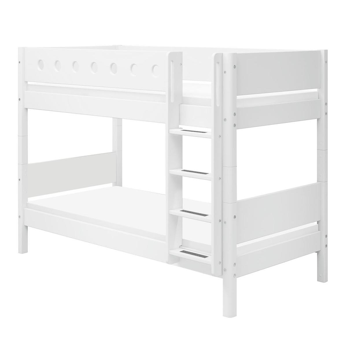 Etagenbett 90x200cm WHITE Flexa weiß-weiß