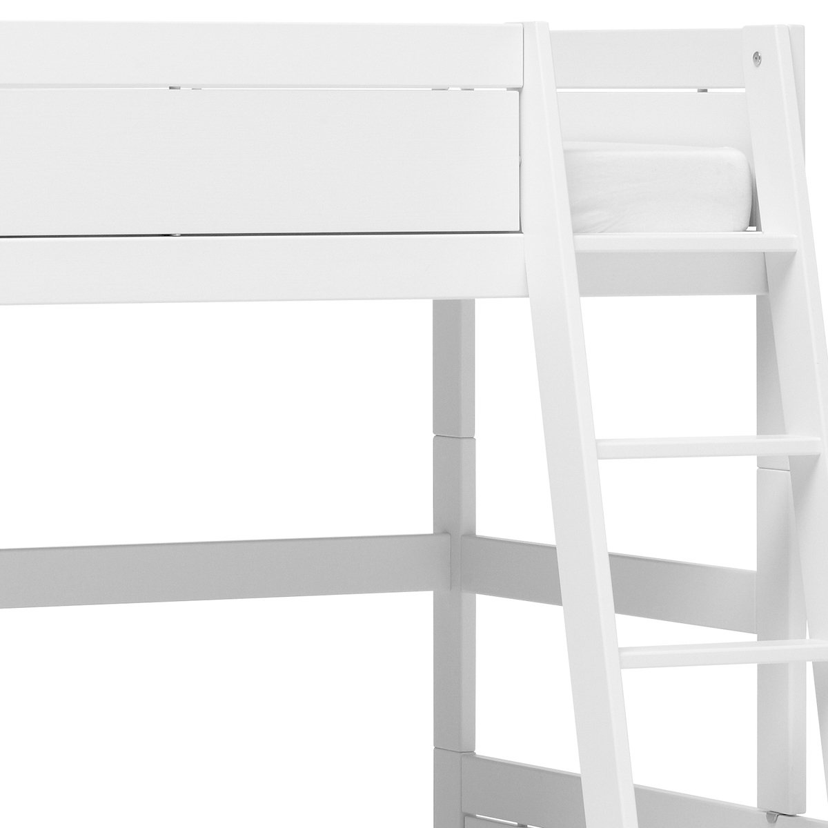 Etagenbett mit Schrägleiter Family 120x90cm Lifetime weiß