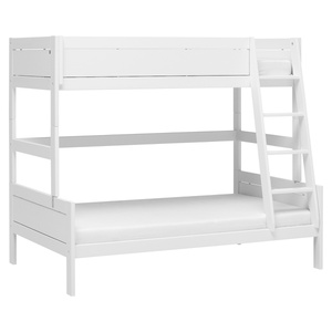 Etagenbett mit Schrägleiter Family 120x90cm Lifetime weiß