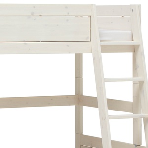 Etagenbett mit Schrägleiter Family 120x90cm Lifetime whitewash