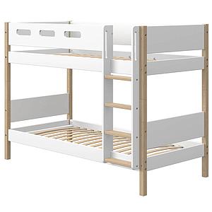 Etagenbett mitwachsend 90x200cm NOR Flexa Eiche-weiß