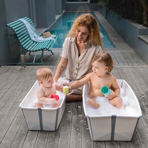 Faltbare Badewanne FLEXI BATH Stokke white