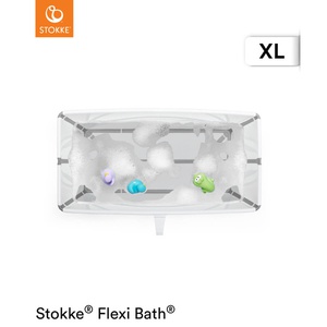 Faltbare Badewanne XL FLEXI BATH Stokke white