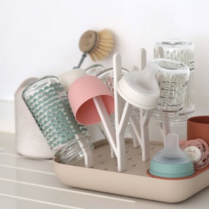 Faltbarer Flaschenabtropfer FOREST Beaba terracota clay