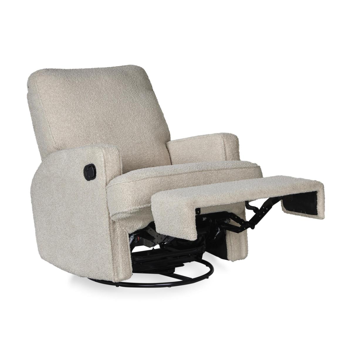 Fauteuil Recliner Electric SWIVEL & GLIDING Quax Taupe