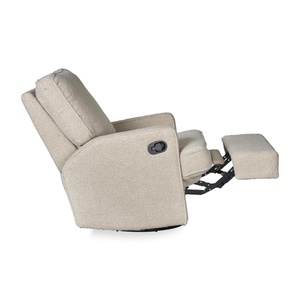 Fauteuil Recliner Electric SWIVEL & GLIDING Quax Taupe