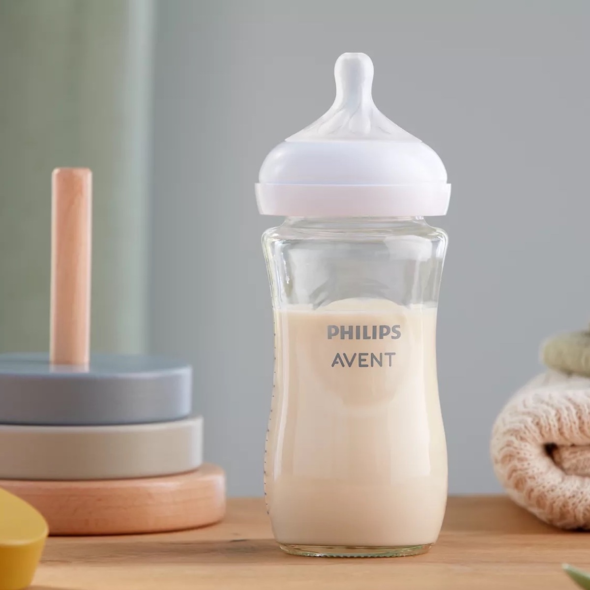 Flasche aus Glas 240ml NATURAL 3.0 Avent