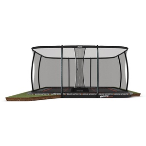 Flat ground BERG Ultim Pro Bouncer FlatGround 5x5 + Safety Net DLX XL