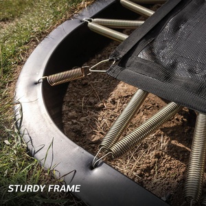 Flat ground BERG Ultim Pro Bouncer FlatGround 5x5 + Safety Net DLX XL