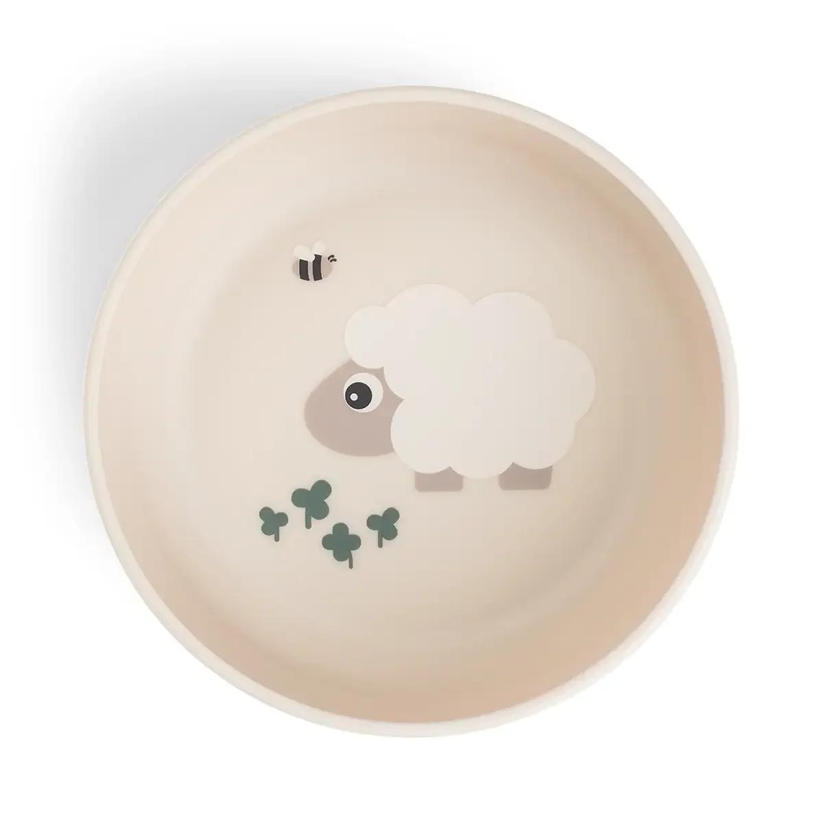 Foodie bowl Tiny farm Done by deer Sand