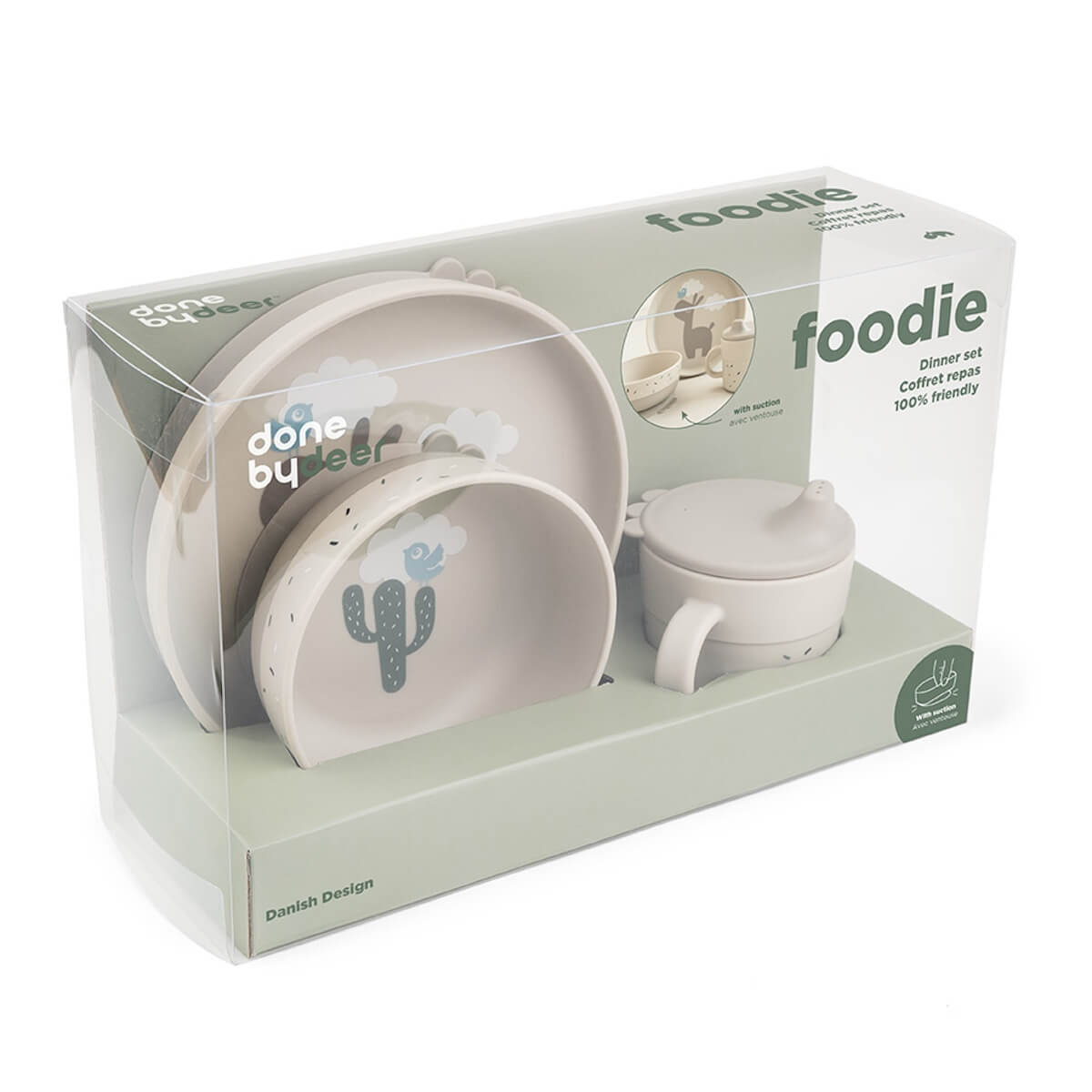 Foodie Geschirr-Set LALEE Done by Deer sand