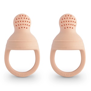 Fresh Food Feeder Silikon 2pc Mushie Blush     