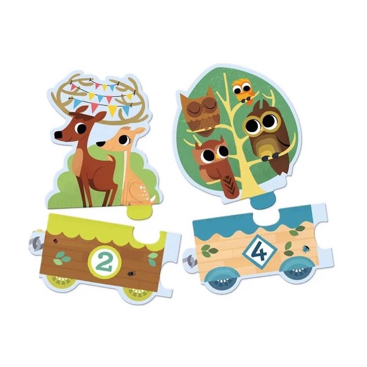 Friesisches Puzzle Ich zähle - FSC MIX Djeco