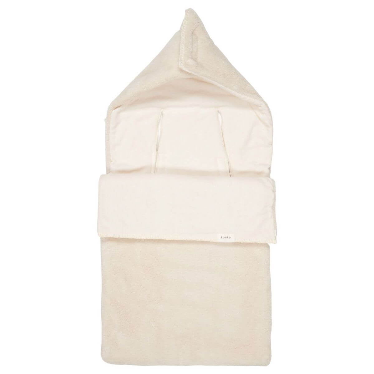 Fußsack für Autositz 0+ 3/5-Punkt-Teddy Malmo Koeka