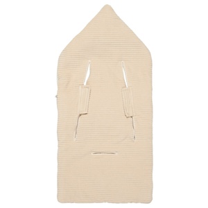 Fußsack für Autositz 0+ 3/5 Punkte teddy Vik Koeka sand