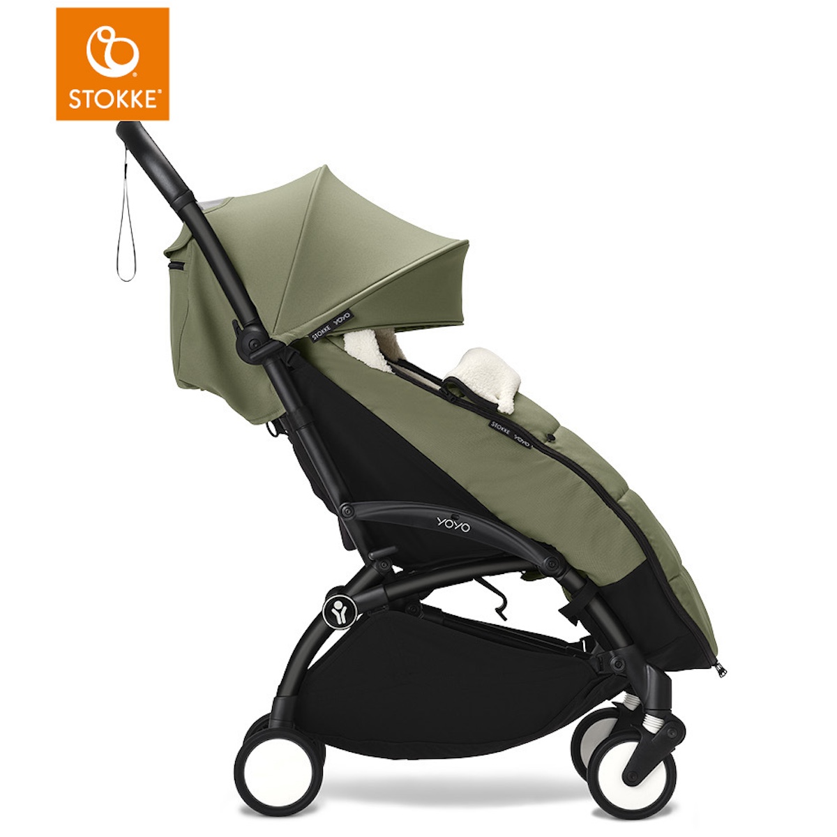 Fußsack YOYO 3 STOKKE oliv