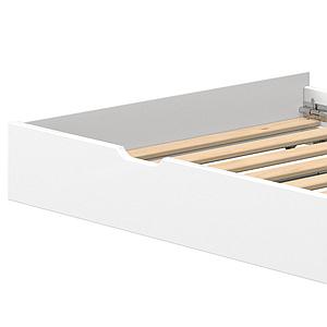 Gästebett auf Rollen 90x200cm WHITE Flexa weiß