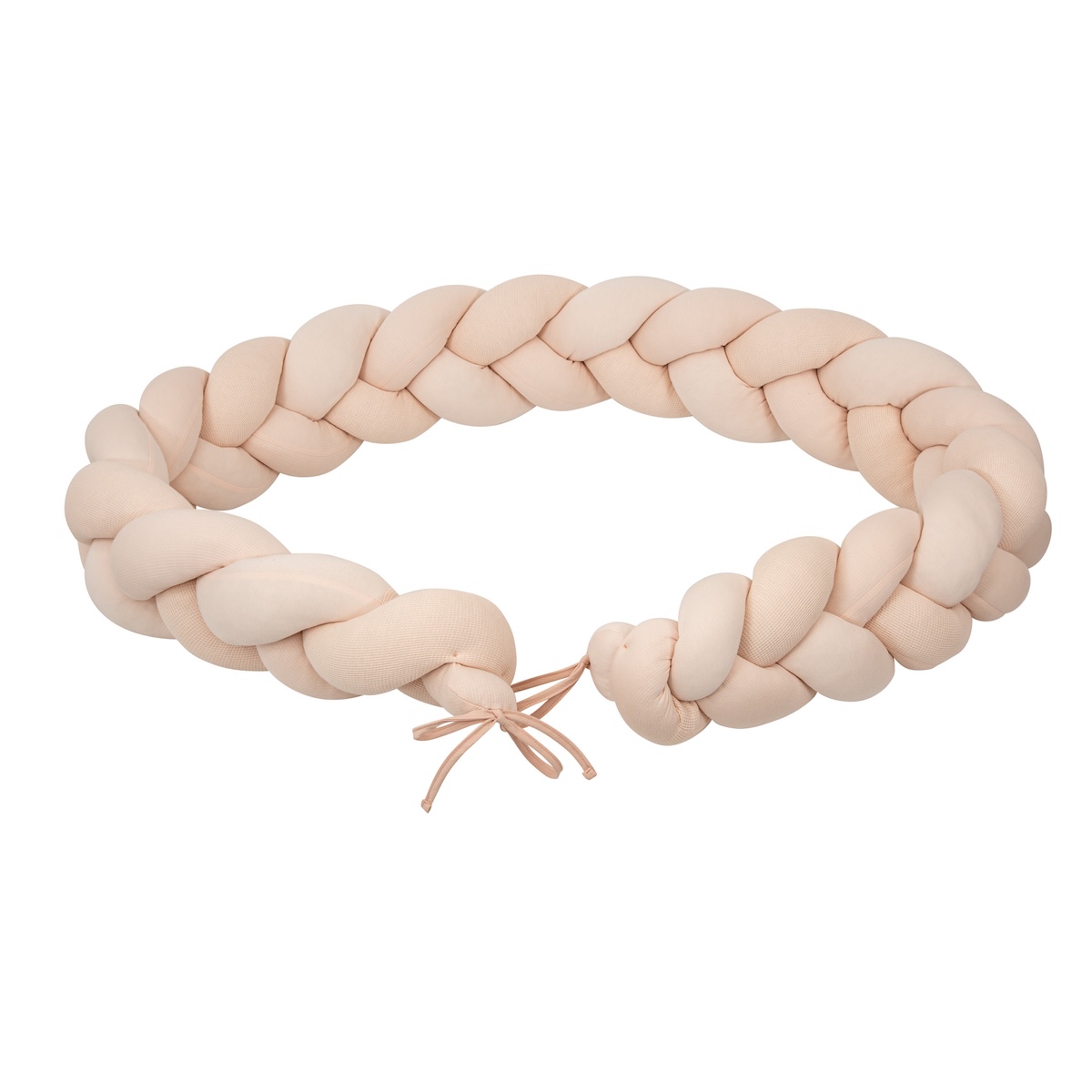 Geflochtener Bettumhang Rosa 200x15cm Bimbidreams