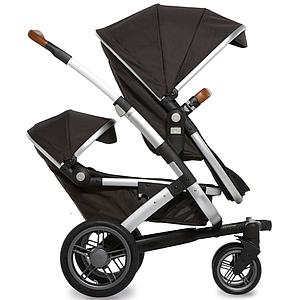 GEO EARTH by Joolz Tissu d'assise avec capote Hippo anthracite