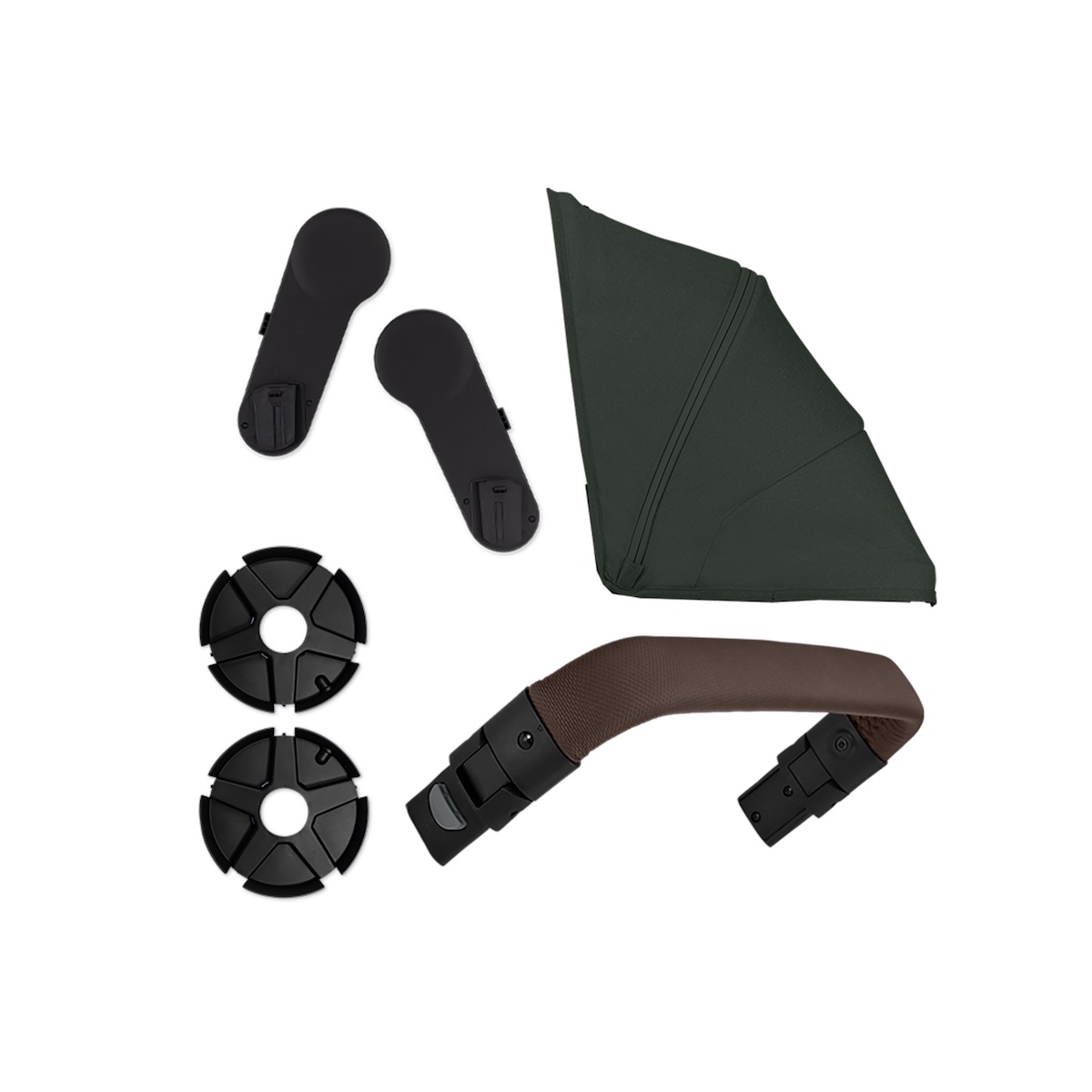 Geo3 duo Joolz Waldgrün Erweiterungsset