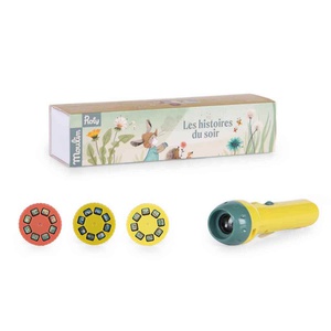 Geschichtenlampe TROIS PETITS LAPINS Moulin Roty