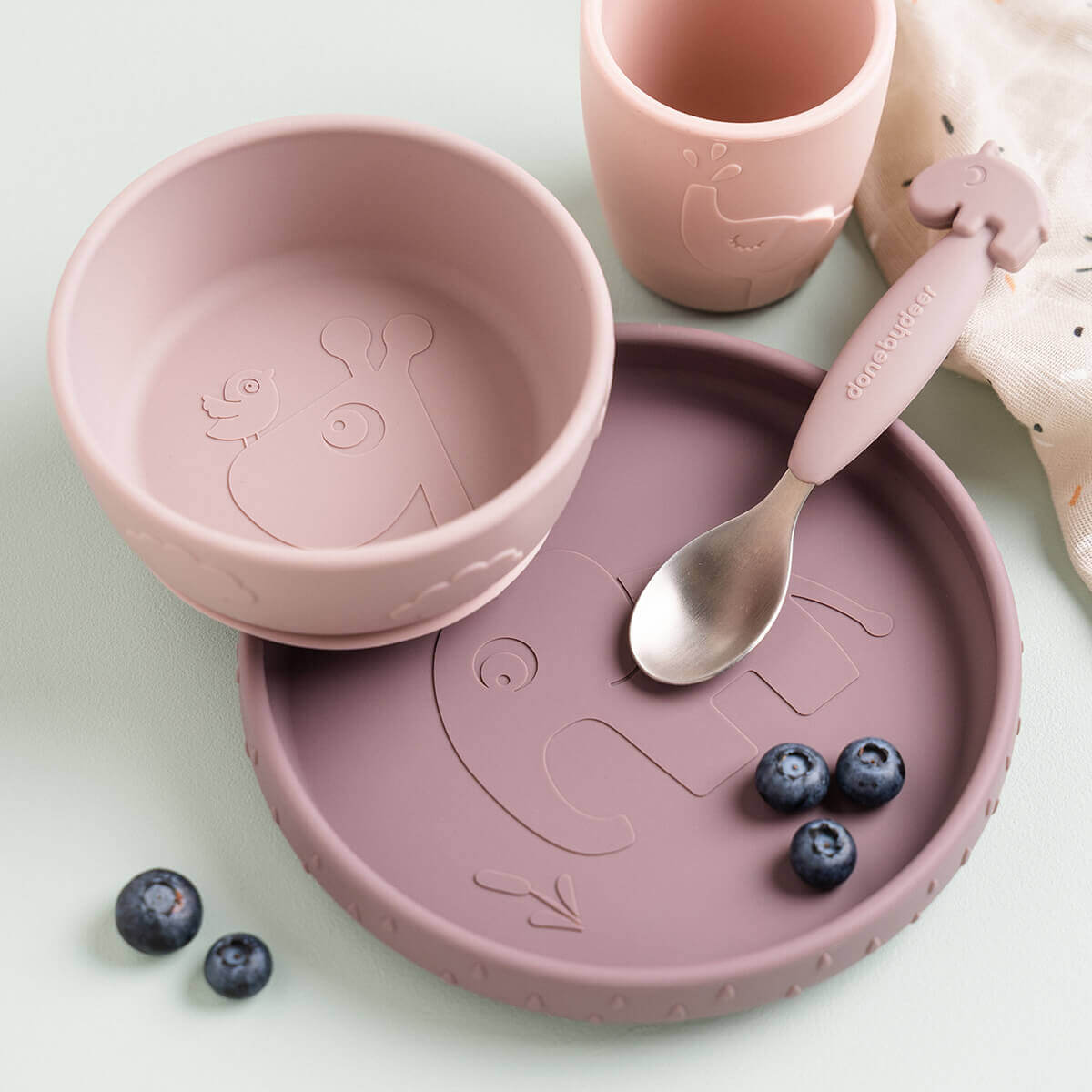 Geschirrset Stick & Stay Dear Friends Done by Deer powder