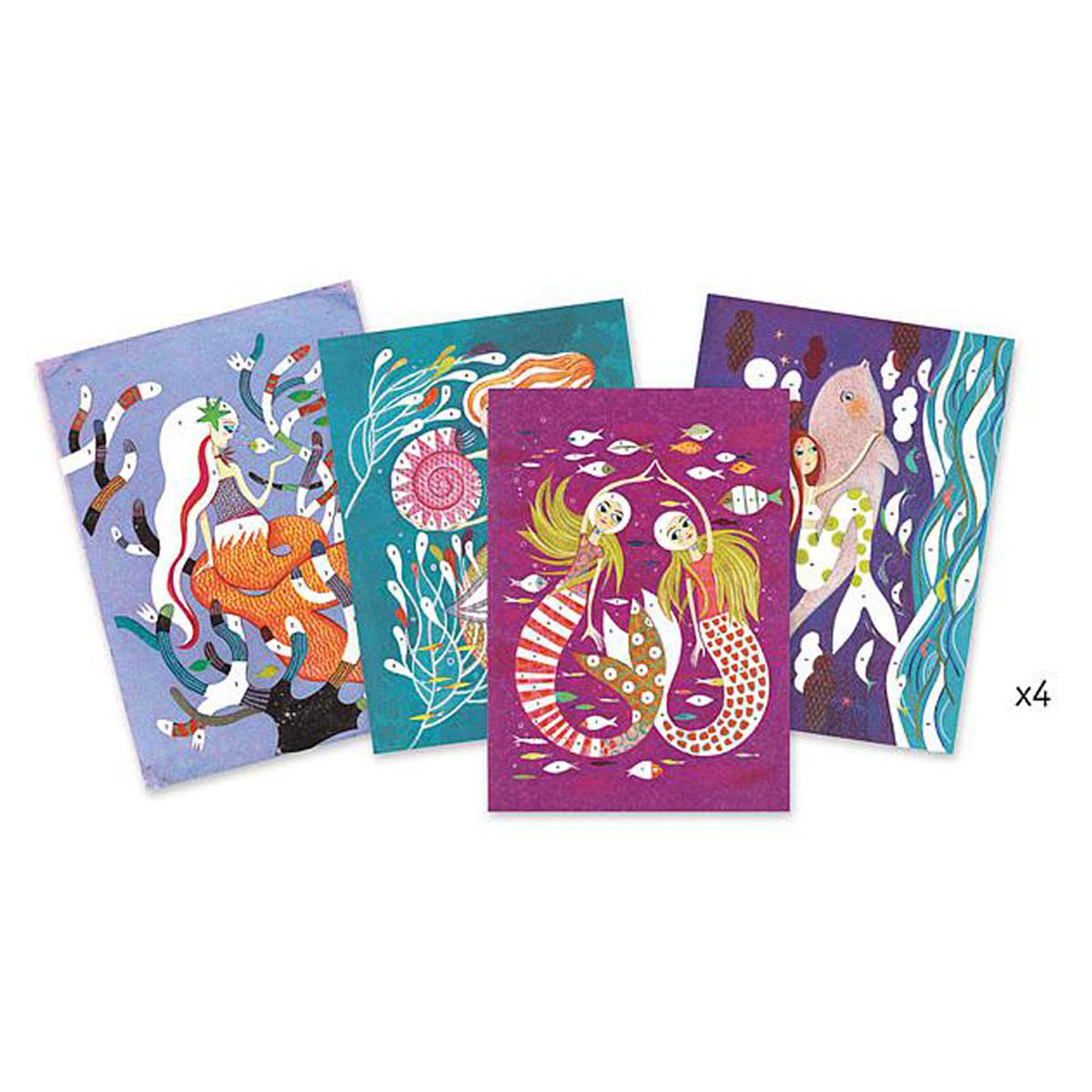 Glitzersand Meerjungfrauen Djeco