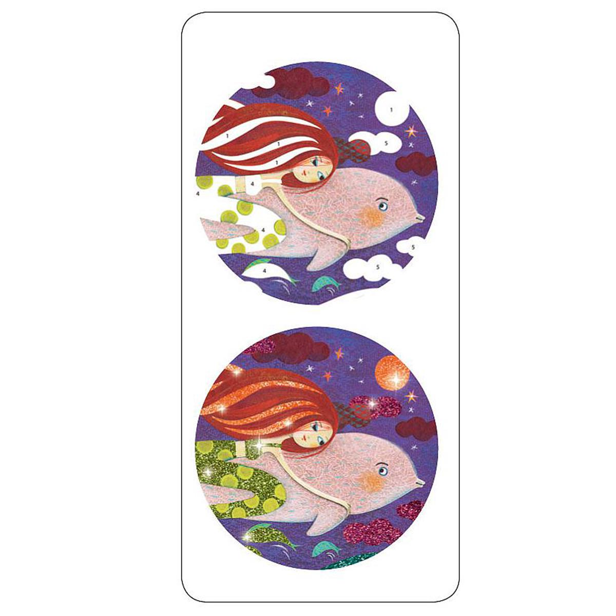 Glitzersand Meerjungfrauen Djeco