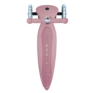 Globber Junior Scooter Foldable Lights Eco Berries