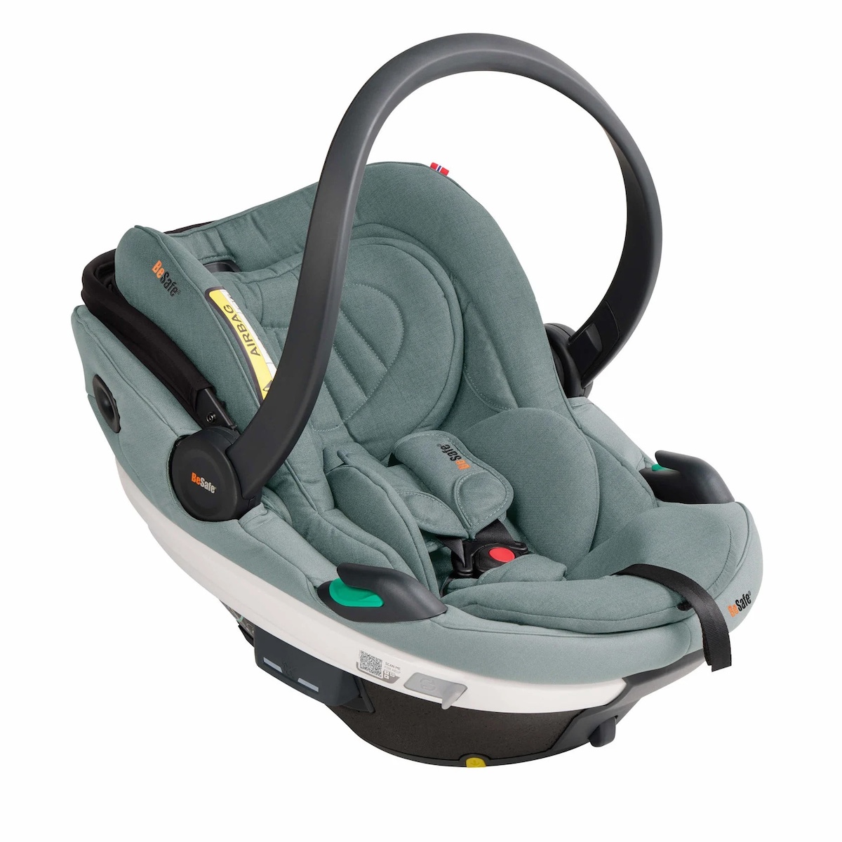 Go Beyond Autositz Gruppe 0+ Besafe sea green mélange