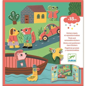 Gommettes Et Stickers Les animaux Djeco