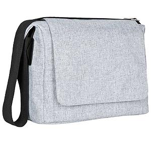 GREEN LABEL by Laessig Sac à langer small messenger noir mélange