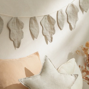 Guirlande Blätter LIN FRANCAIS Nobodinoz Greige