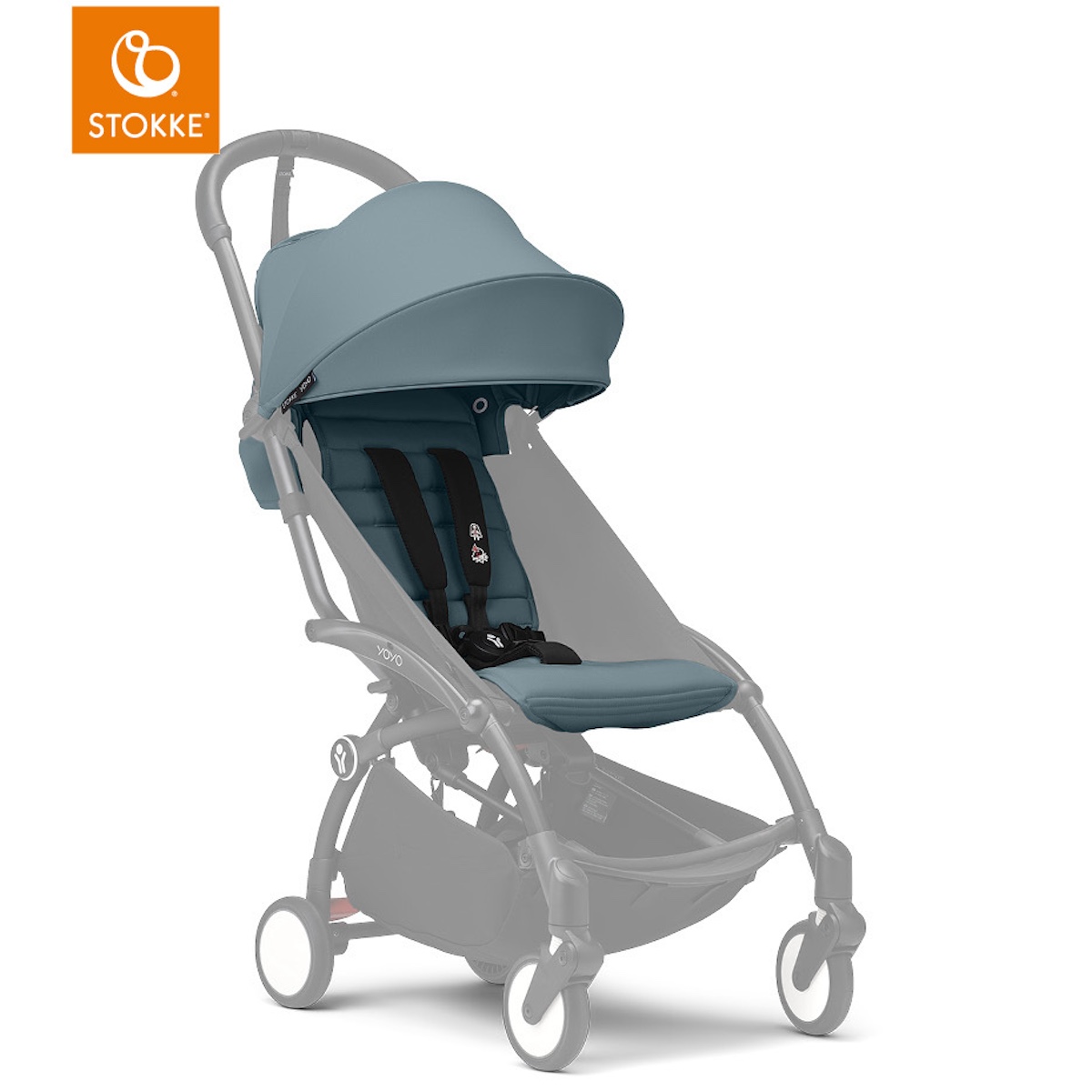 Habillage poussette YOYO 3 6+ STOKKE aqua
