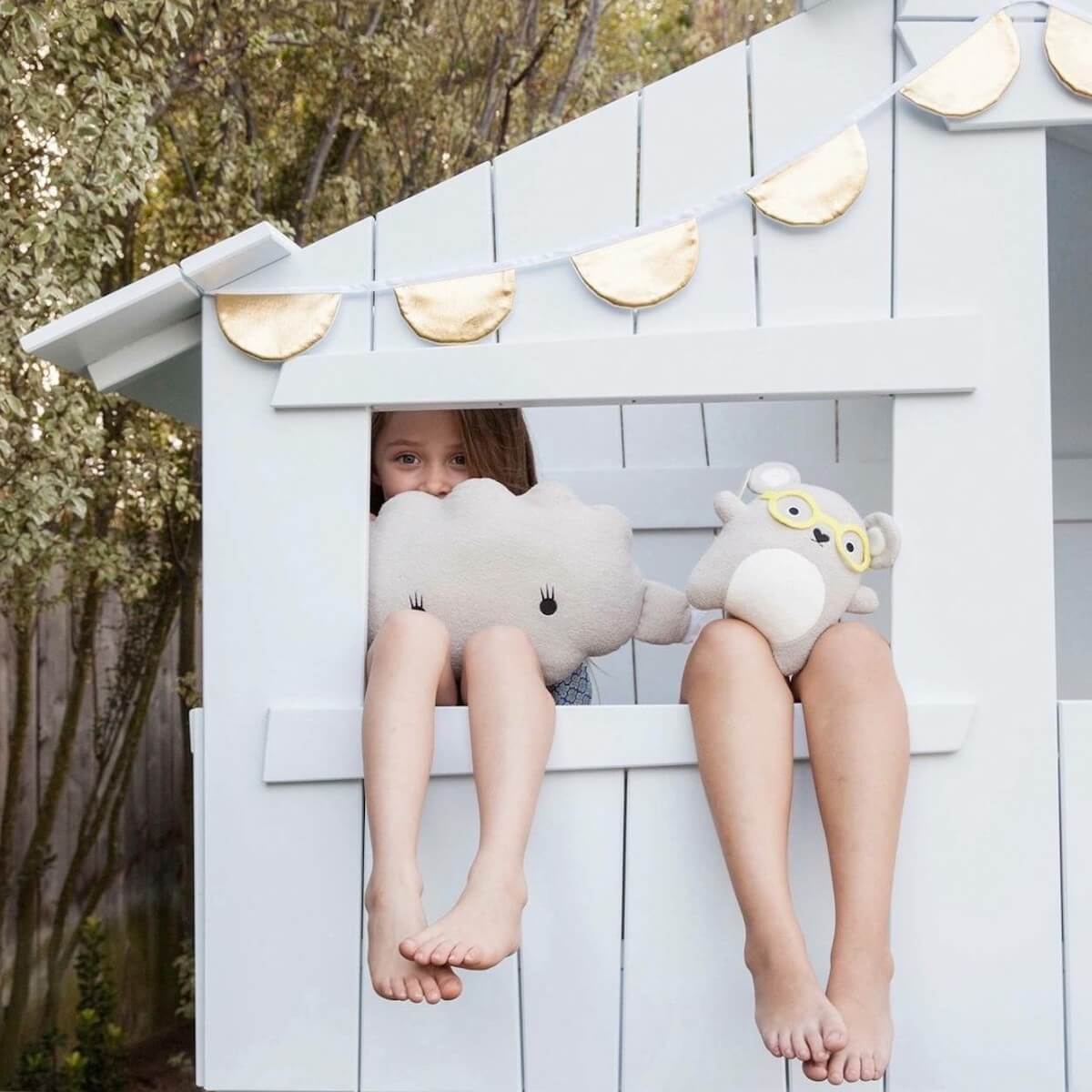 Halbhohes Bett 90x190cm CABANE Mathy by Bols puderrosa