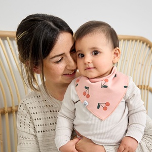 Halstuch/Cowl-Hals 2St. Happy Fruits Kirsche Laessig