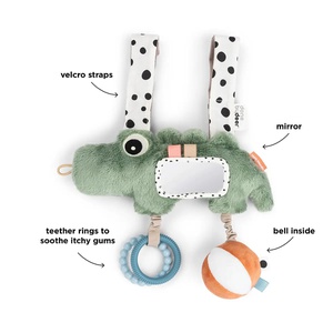 Hanging activity toy Croco Done by deer Green