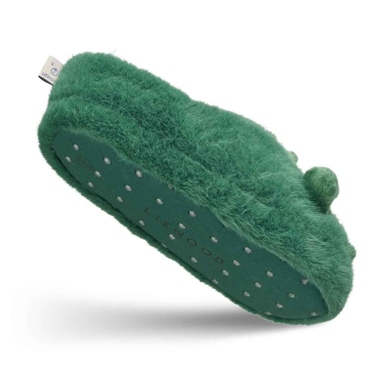 Hausschuhe 24-25 Crocodile Liewood garden green