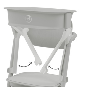 Helferturm-Tisch Set LEMO Cybex Suede grey