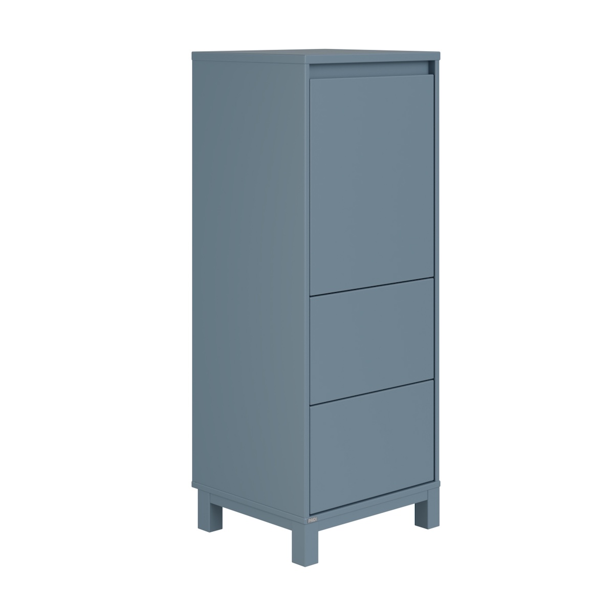 Highboard 1 Tür 2 Schubladen OLLI Paidi blau matt