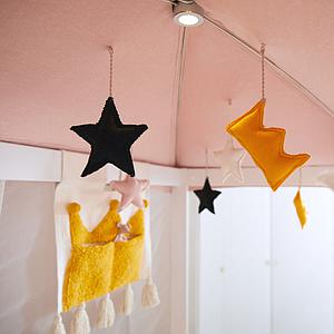 Himmelbett 90x200cm Lifetime weiß