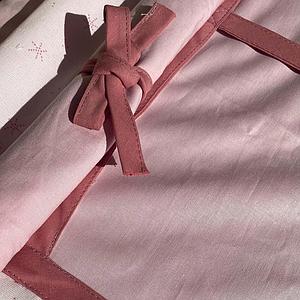 Hochbett KASVA mit Textilien Viena pink 
