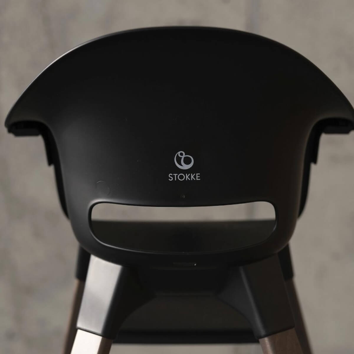 Hochstuhl CLIKK™ Stokke black warm brown