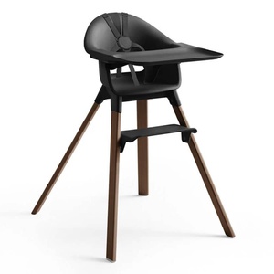 Hochstuhl CLIKK™ Stokke black warm brown