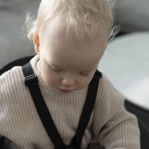 Hochstuhl CLIKK™ Stokke black warm brown