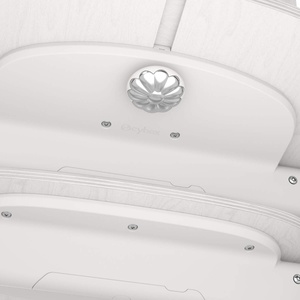 Hochstuhl LEMO Platinum Cybex weiß Holz weiß 